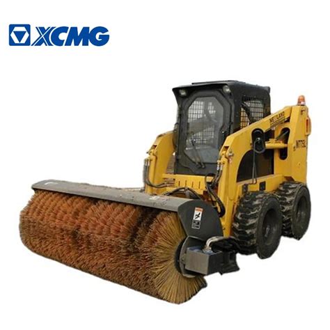 mini skid steer angle broom|rotary broom for skid steer.